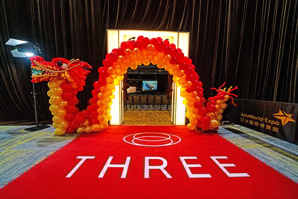 THREE International Hong Kong Convention Event