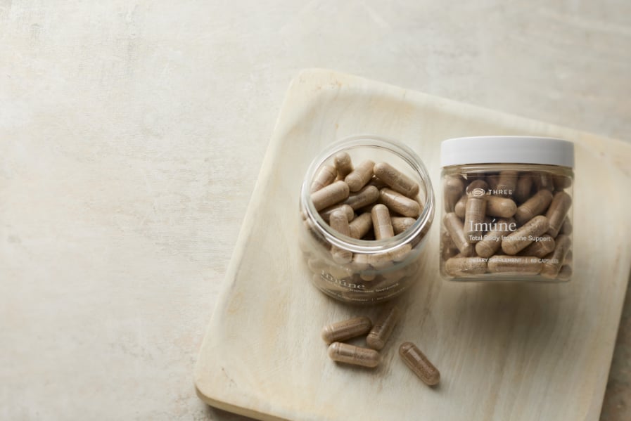 Three's approach to immune system support focuses on cellular absorption technology—science that ensures your body actually utilizes what you take in