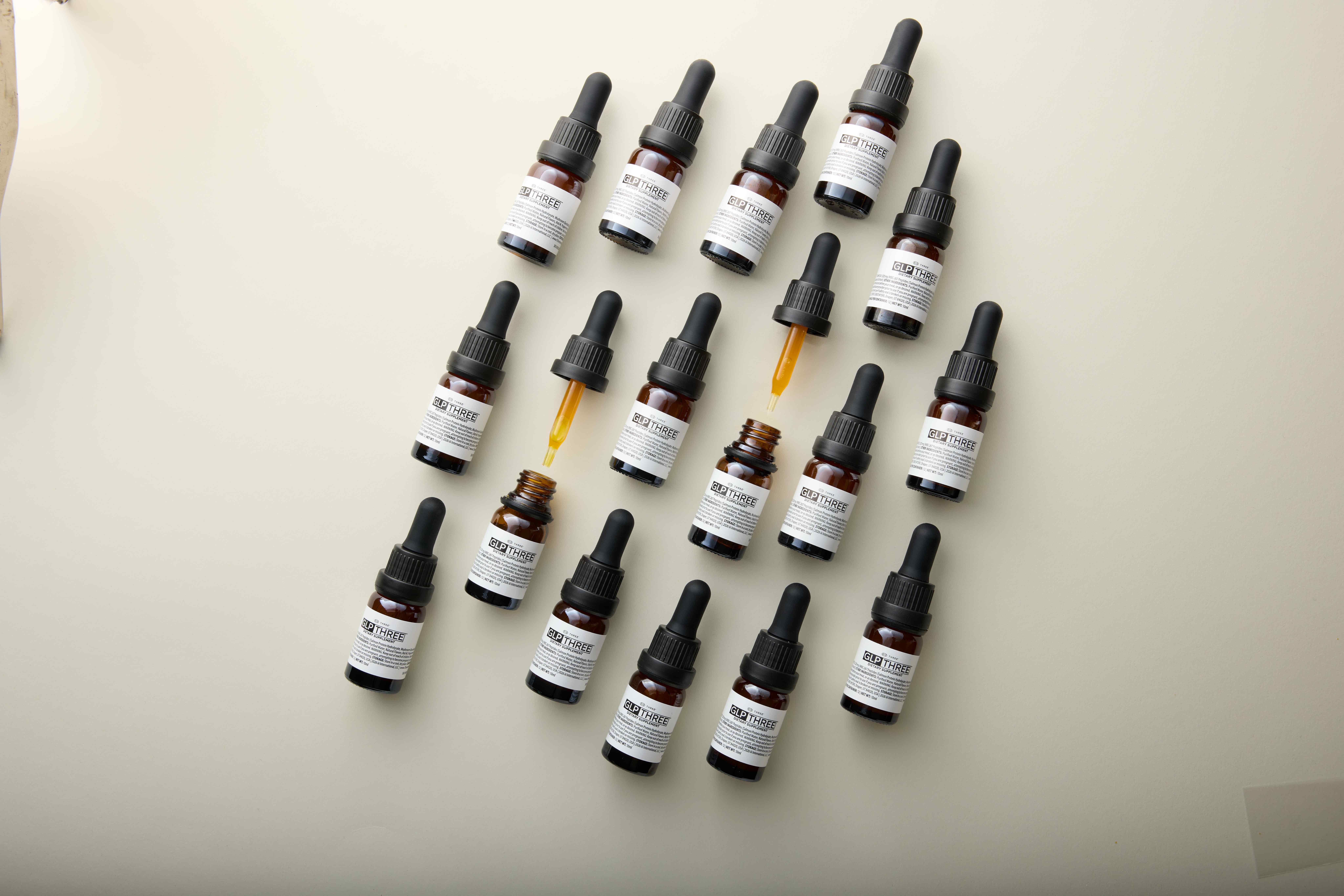 GLP THREETM is a patented, peptide-powered formula designed to support metabolism, appetite control, and healthy weight management, using natural, clean ingredients such as saffron, bitter acids, and Panax ginseng.